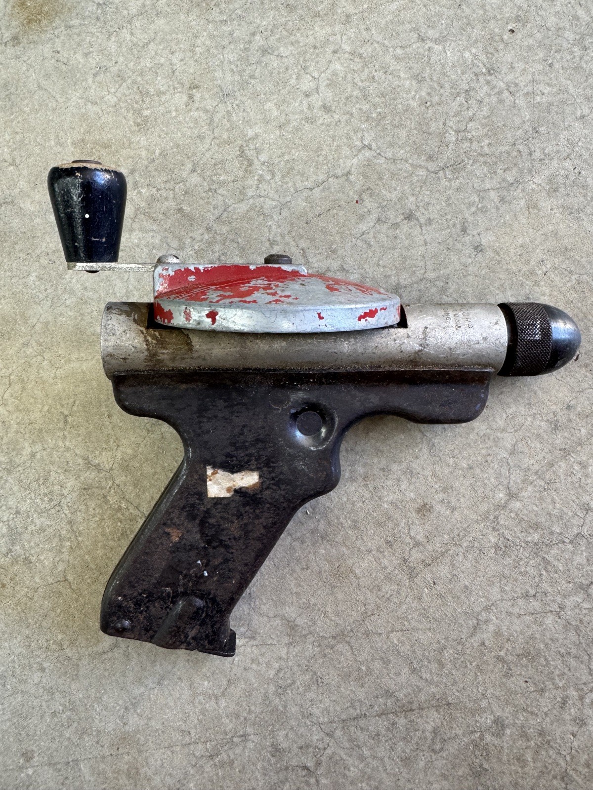 Ruger Hand Drill Pistol Grip Tool made by The Ruger Corp.