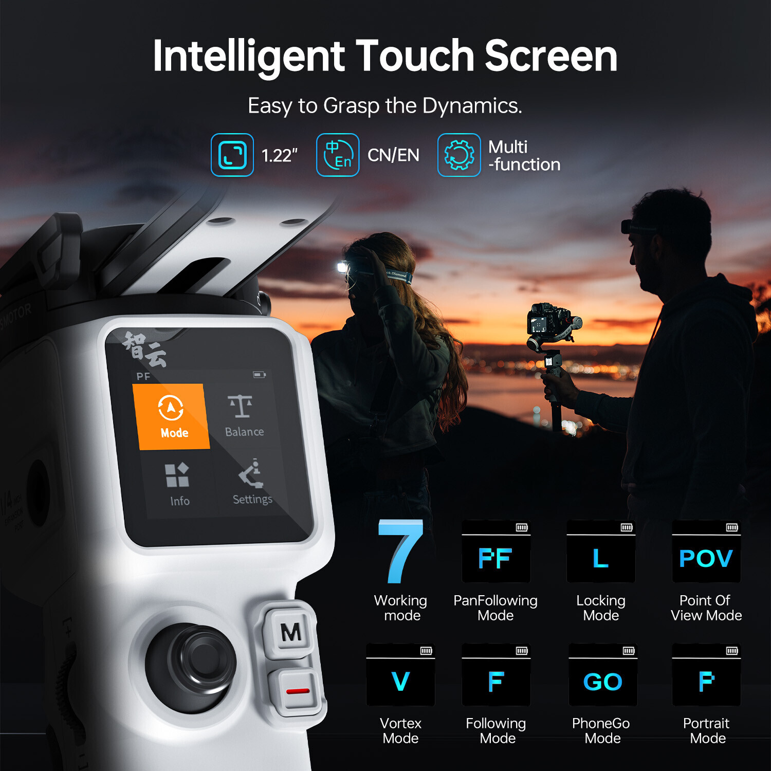 ZHIYUN Crane M3S M3 S 3-Axis Handheld Gimbal Stabilizer for Mirrorless Cameras