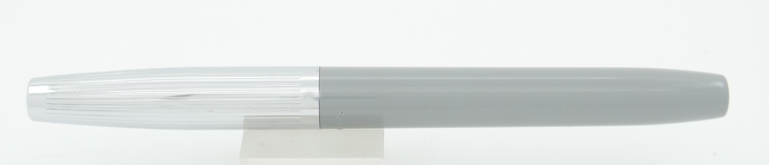 Sheaffer Skripsert Grey w/Chrome Cap Fountain Pen - M Nib - 1962 - NEW, Unused