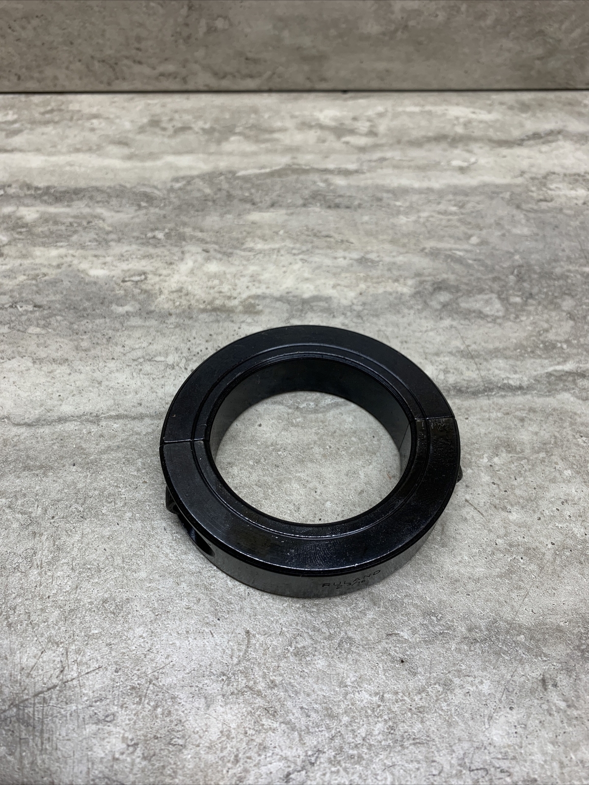 Ruland SP-35-F Nomar 2 Piece Split Shaft Collar, 2-3/16” Bore, Black Oxide, New