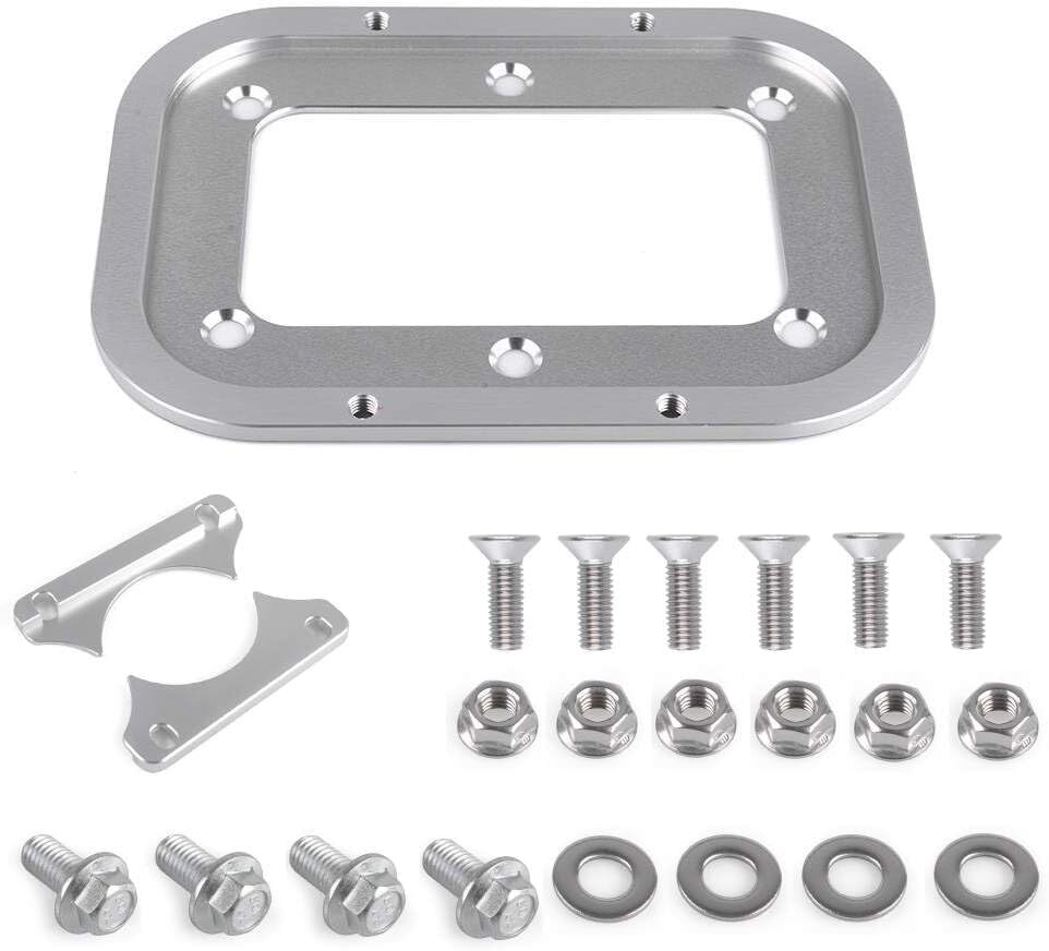 Billet Aluminum Battery Relocation Tray Hold Down Mount For Optima Battery 34/78