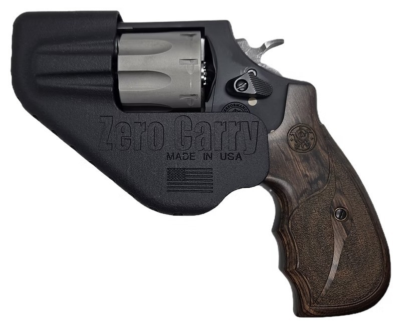 S&W MODEL 327, 357mag. Zero Carry Elite In Waistband Holster for concealed carry