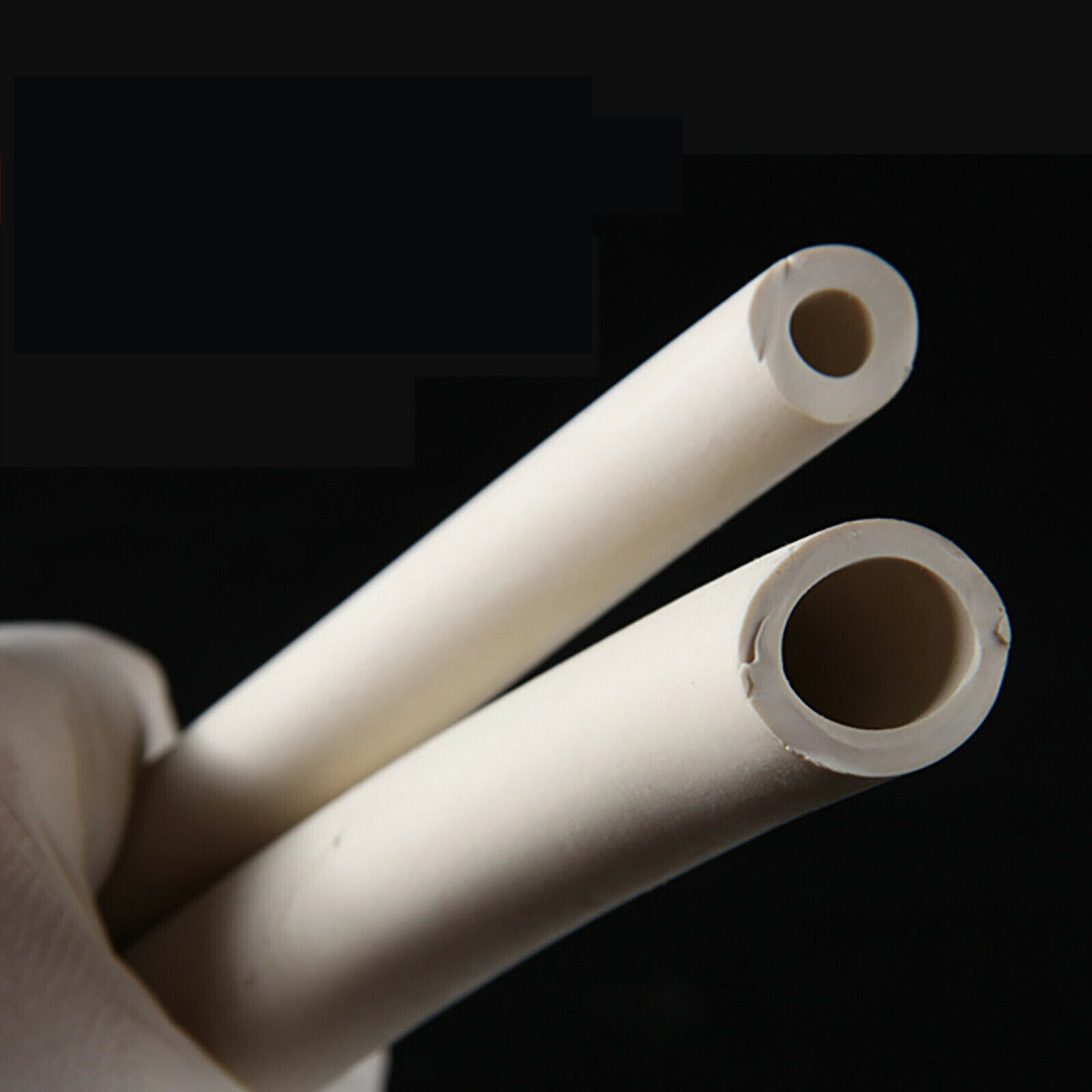 White Rubber / Vacuum Tube Laboratory Hose Pipe High Quality Inner Dia 2mm~25mm