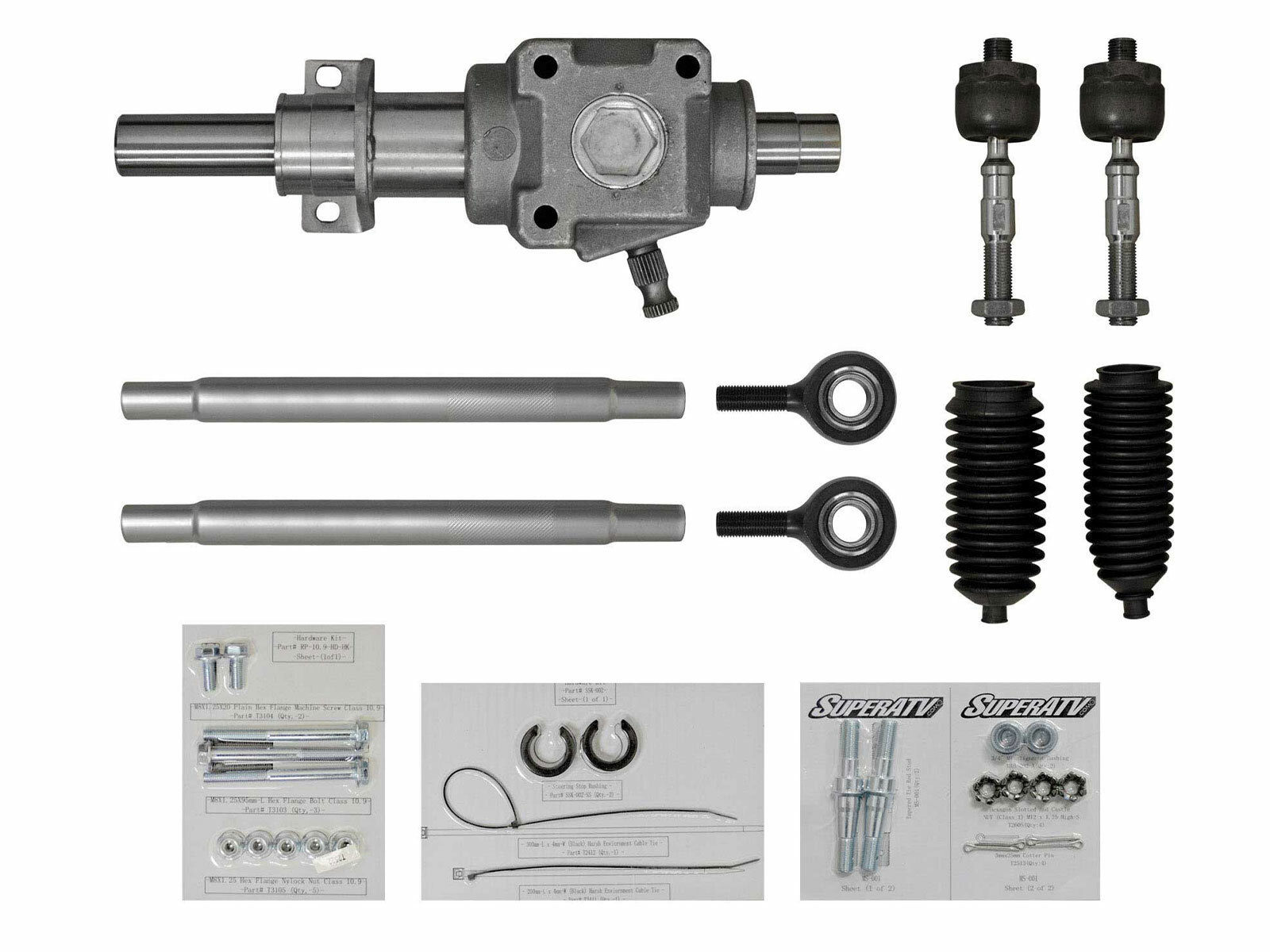 SuperATV RackBoss Heavy Duty Rack And Pinion for Can-Am Maverick (2014-2015)