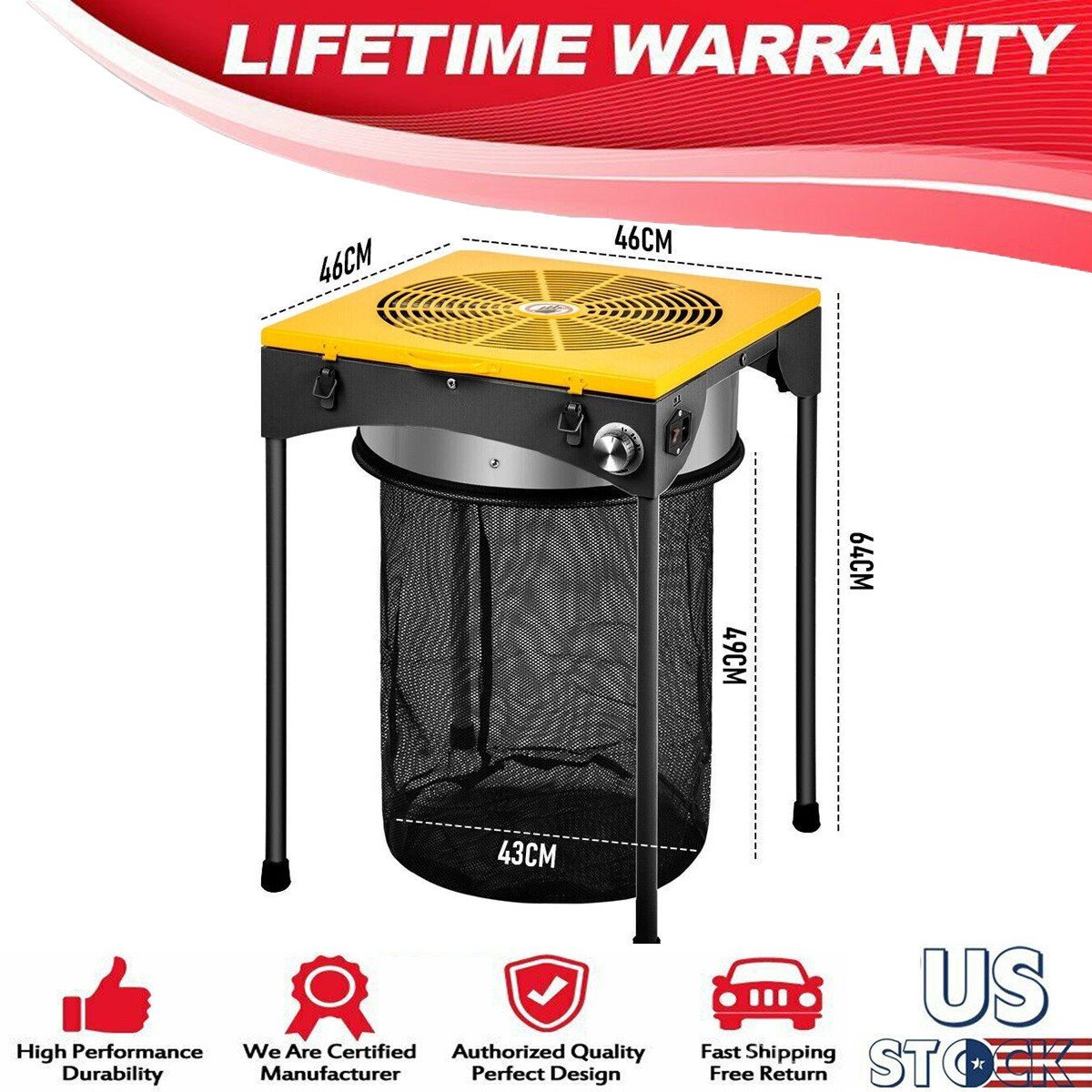 Electric Bud Trimmer 18'' Electric Leaf Trimmer Machine Stainless Sharp Blades