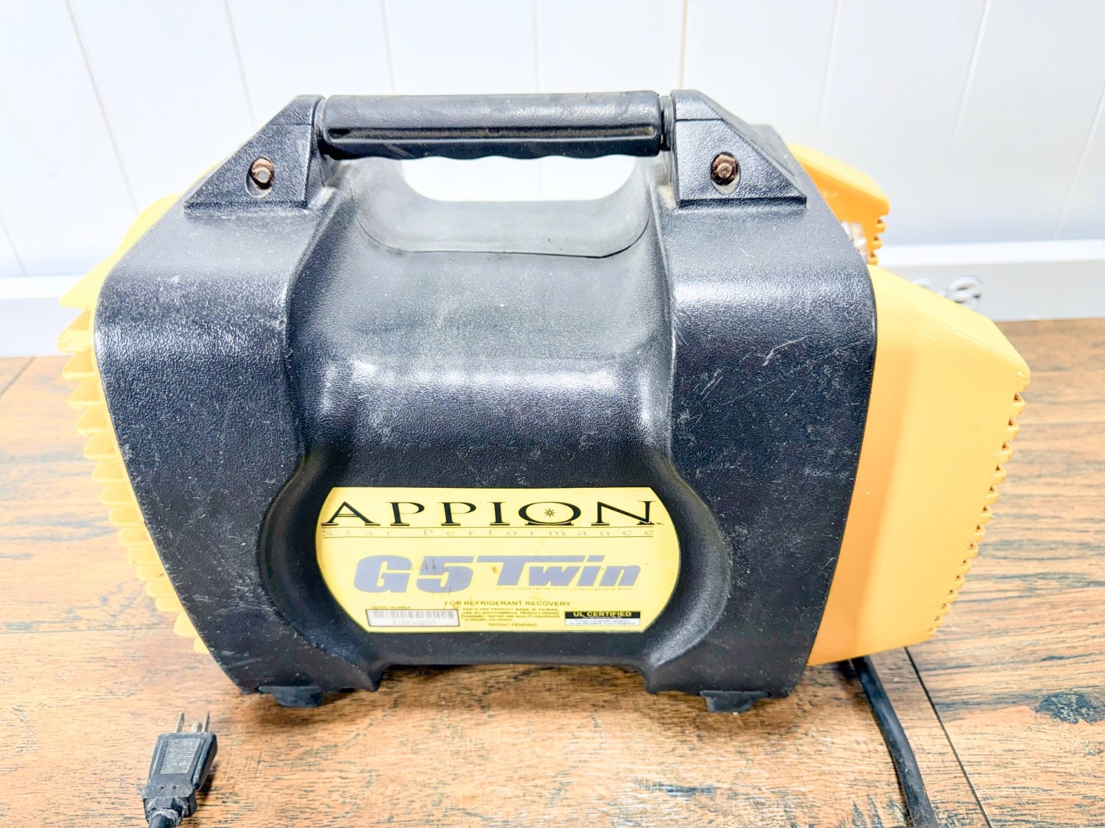 PLEASE READ Appion G5 Twin Refrigerant Recovery Machine G1125