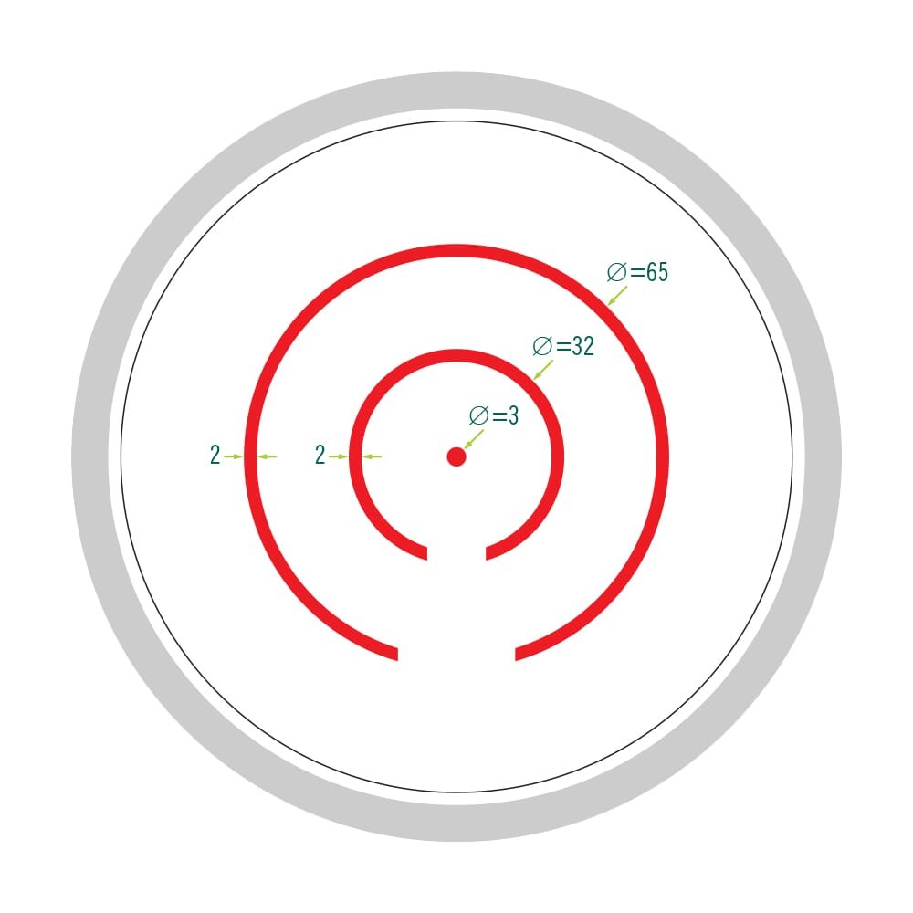 Vortex Viper Shotgun Enclosed Multi-Reticle Micro Red Dot VPR-SGMRD3-MR-E