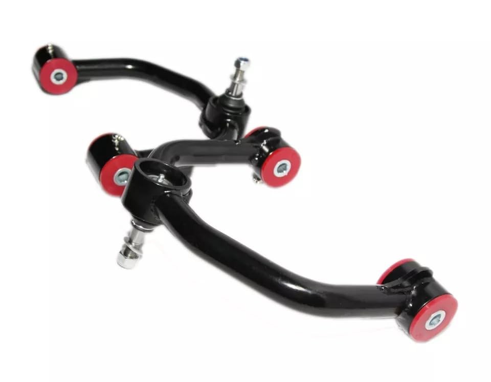 Front Upper Control Arms Compatible with Ford F-150Suspension Kits Tubular Black
