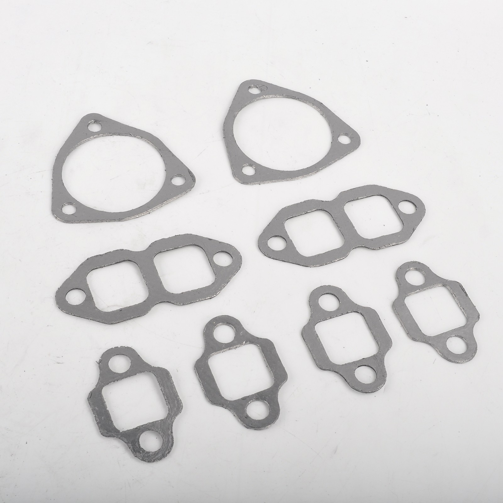 Exhaust Manifolds Rams Horn Style For Small Block Chevy SBC 283 305 327 350 400