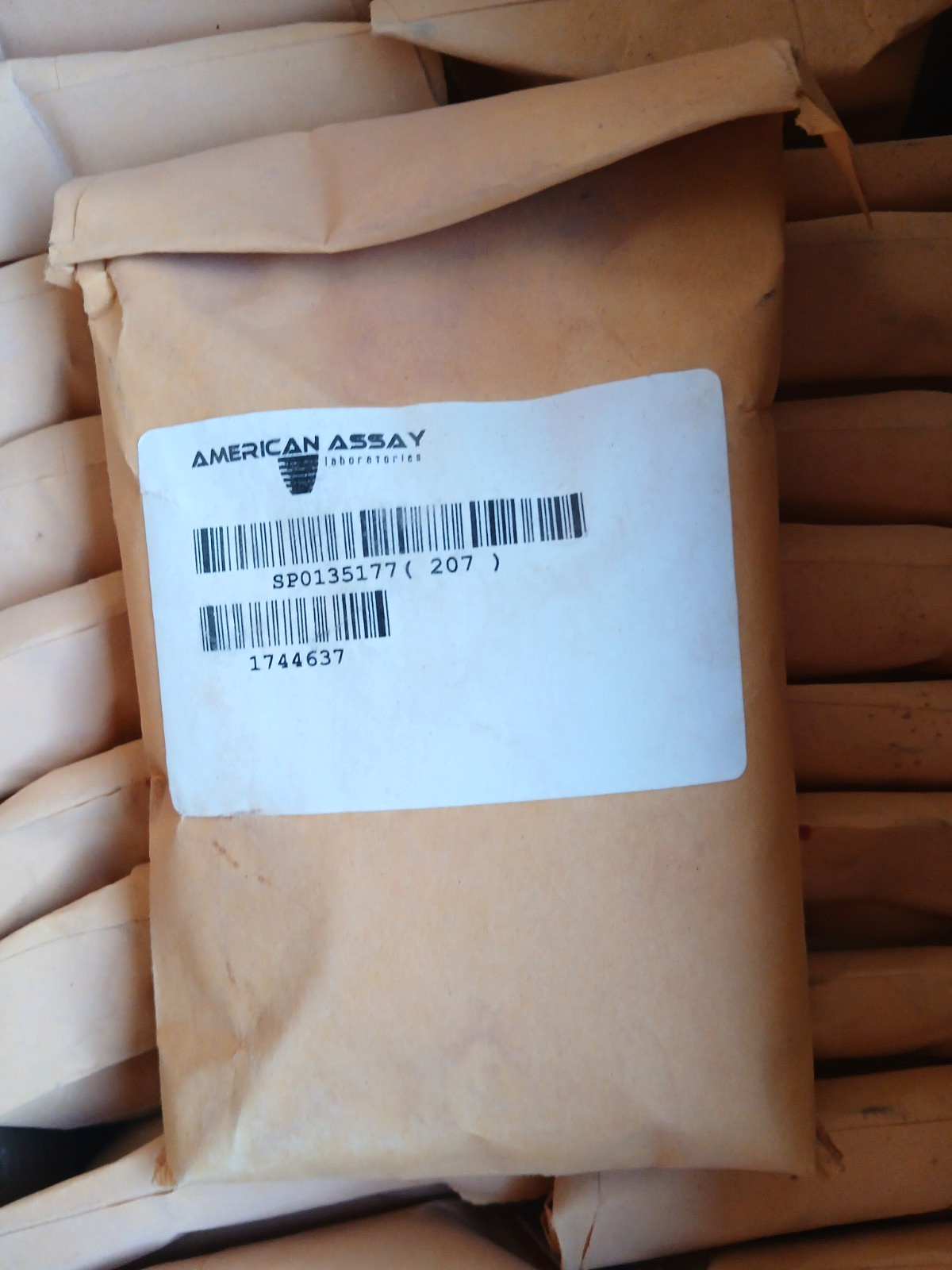 5 lbs Gold Basin AZ Assay Pulps - Pre-Pulverized Ore for Refining / Smelting