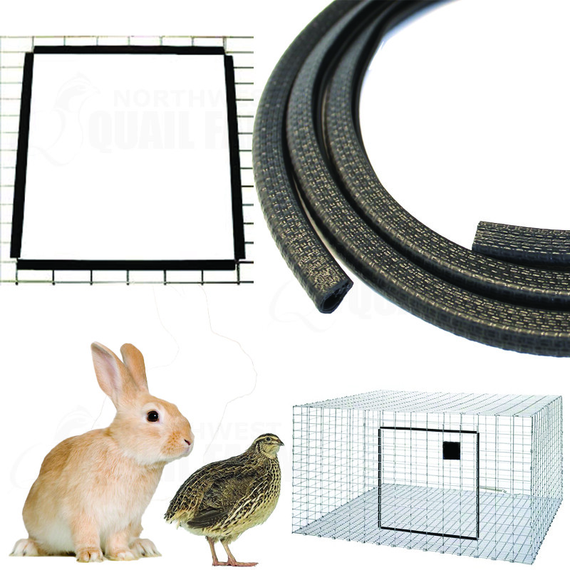 Rabbit Quails Door Trim Guards Indoor Outdoor Wire Cages 5/10/25/50 Feet Rolls