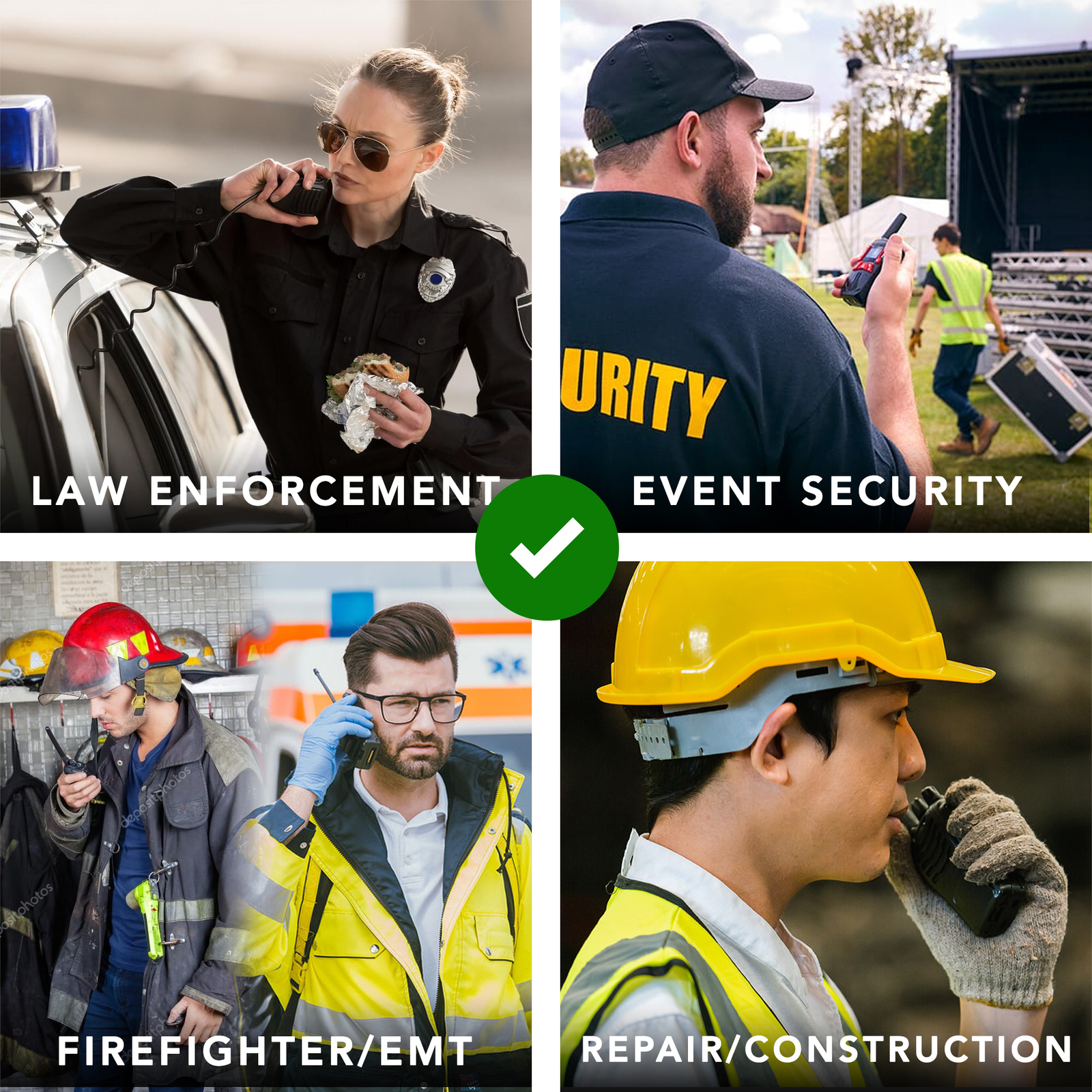 MaximalPower Listen Only 180° Earpiece 3.5mm Ear Hook for 2-Way Radios Speakers