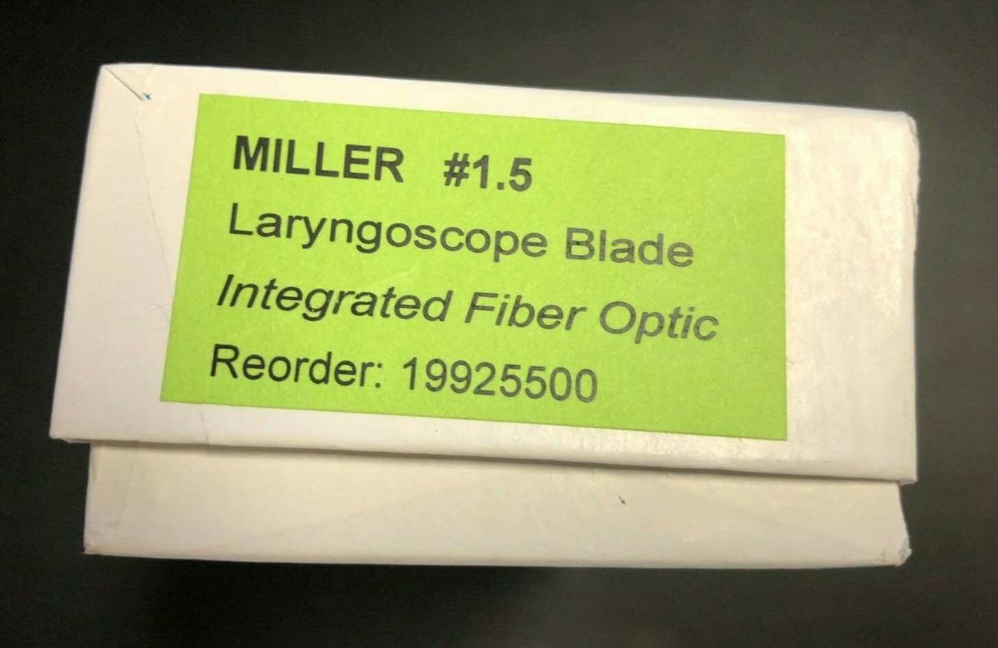NEW Propper Miller #1.5 Laryngoscope Blade Integrated Fiber Optic - 19925500