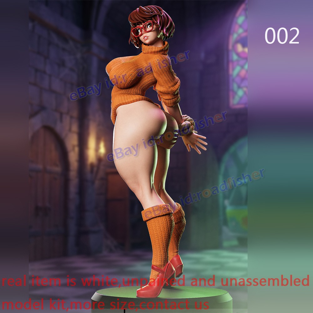 Velma Lady 1/12 1/8 1/6 1/4 1/3 Model Kit Unpainted Unassembled 3D Print 4 Ver