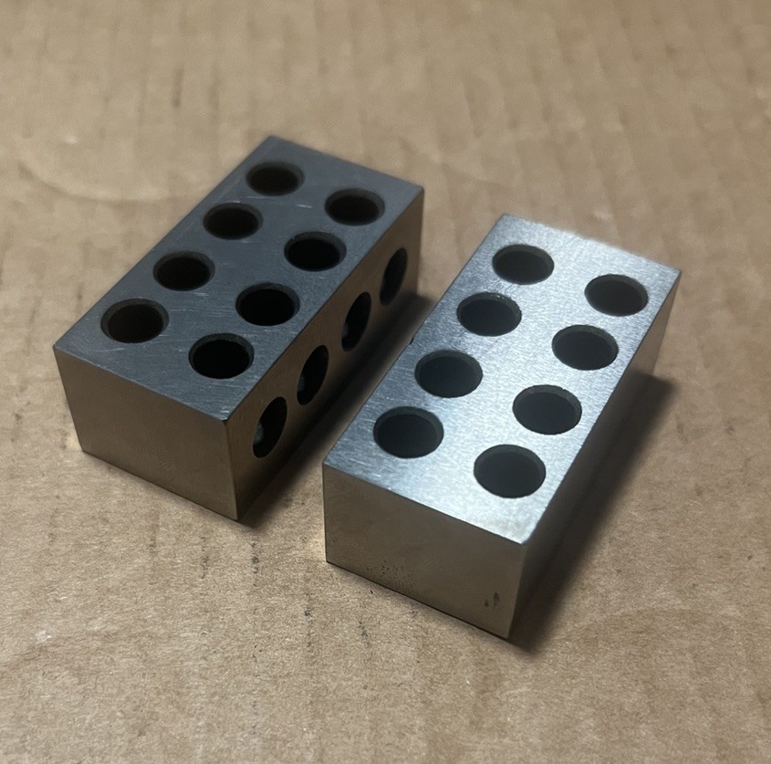 Pair Of Magnetic Machinist Blocks