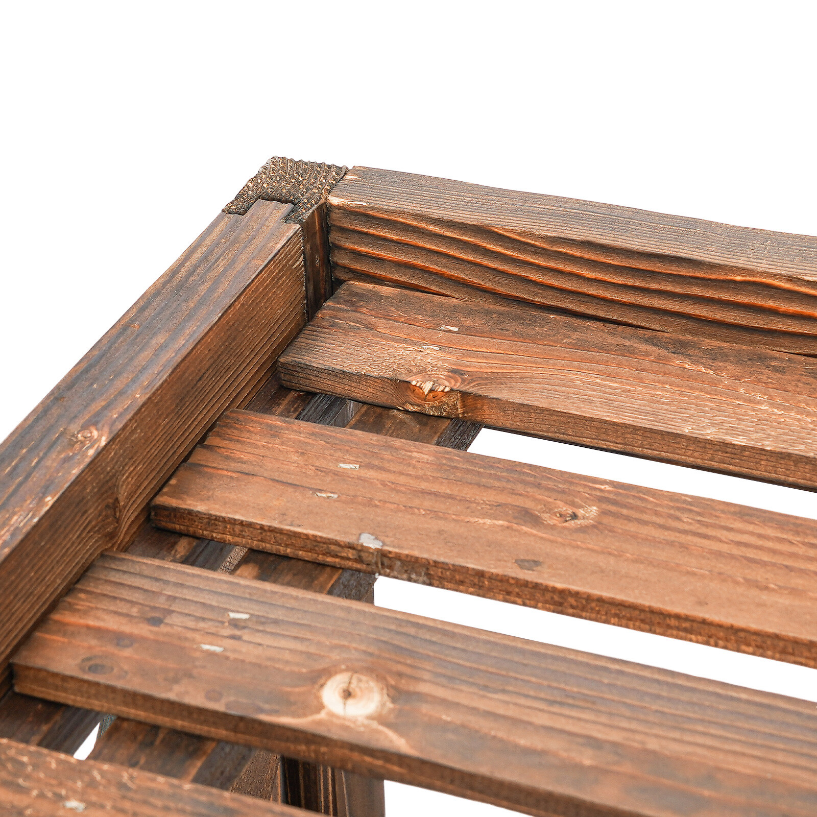 Air Conditioner Fence Screen- Outside Wooden AC Privacy Fence Cover, 39"L x 36"W