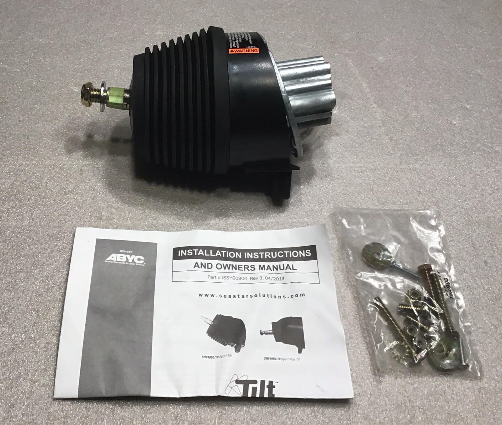 SeaStar Solutions SH91800B Sport Tilt Steering Sh91800 Mechanical Helm