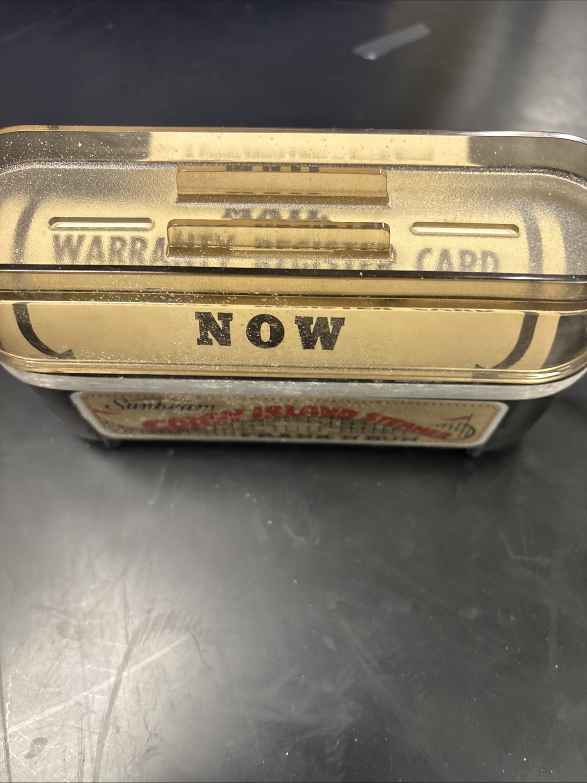 Vintage 1970s Sunbeam Coney Island Frank‘N Bun Hot Dog Steamer - Working