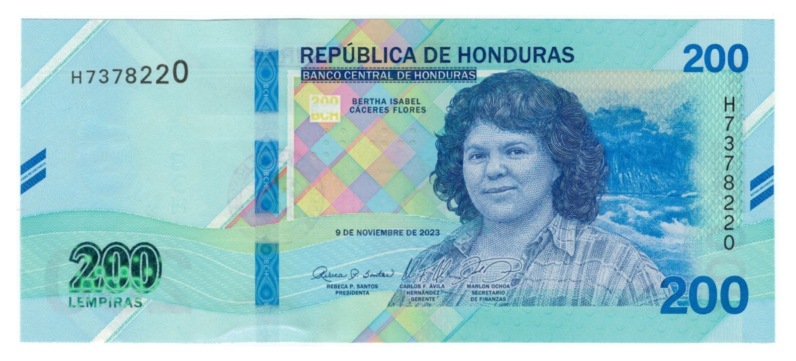 Honduras 200 Lempiras (11.09.2023) - National Women's Day/p-114a, B358a UNC