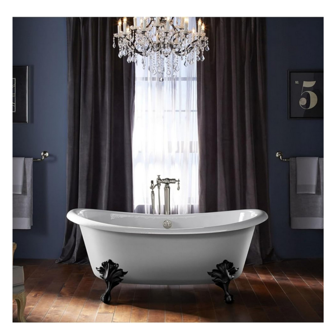 Kohler K-204-P5 Artifacts Ball and Claw Feet Black