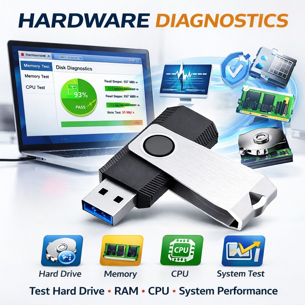 Ultimate Computer Repair Toolkit USB | Bootable Recovery & Diagnostics