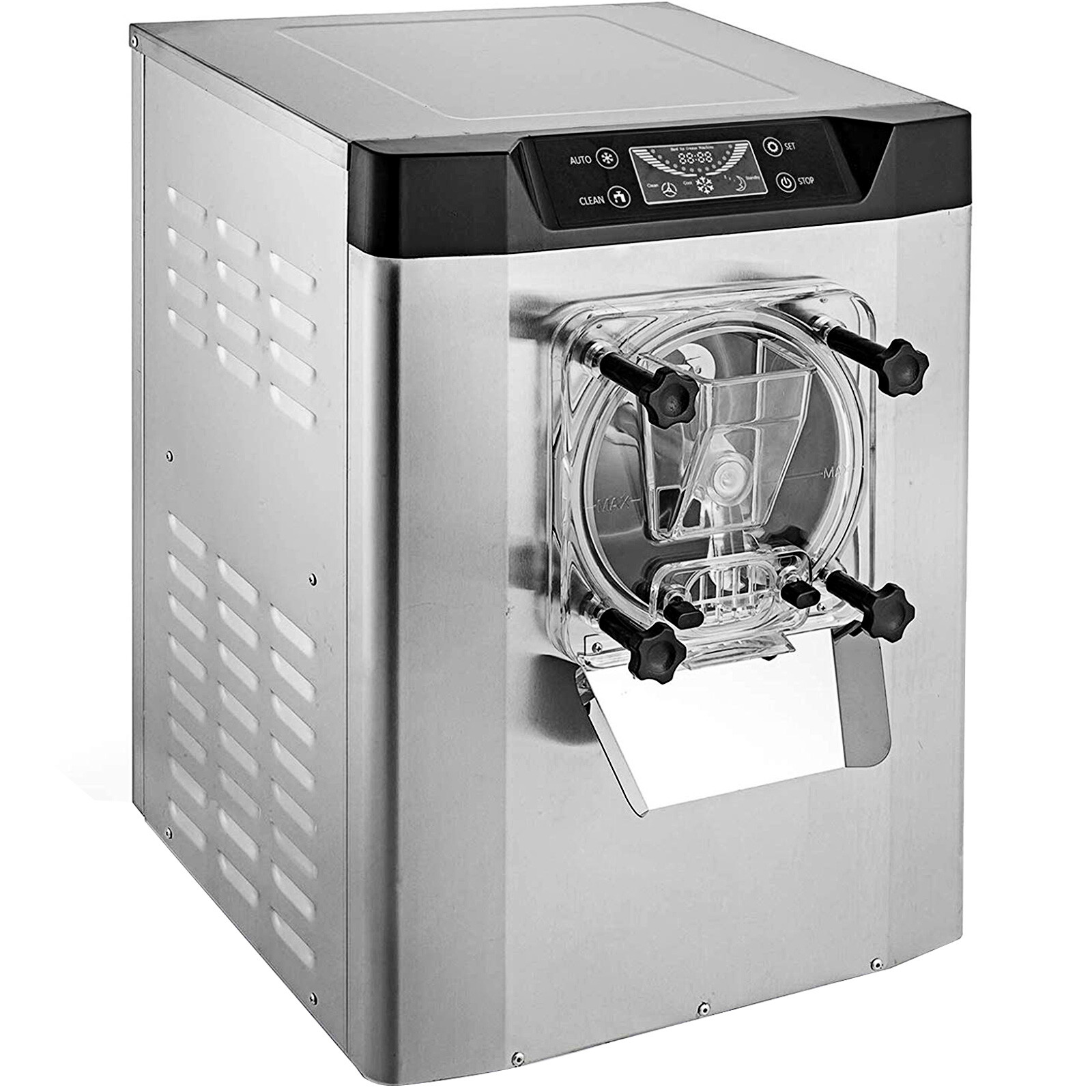 VEVOR Commercial Frozen Hard Ice Cream Machine 20L/H Yogurt Ice Cream Maker 110V