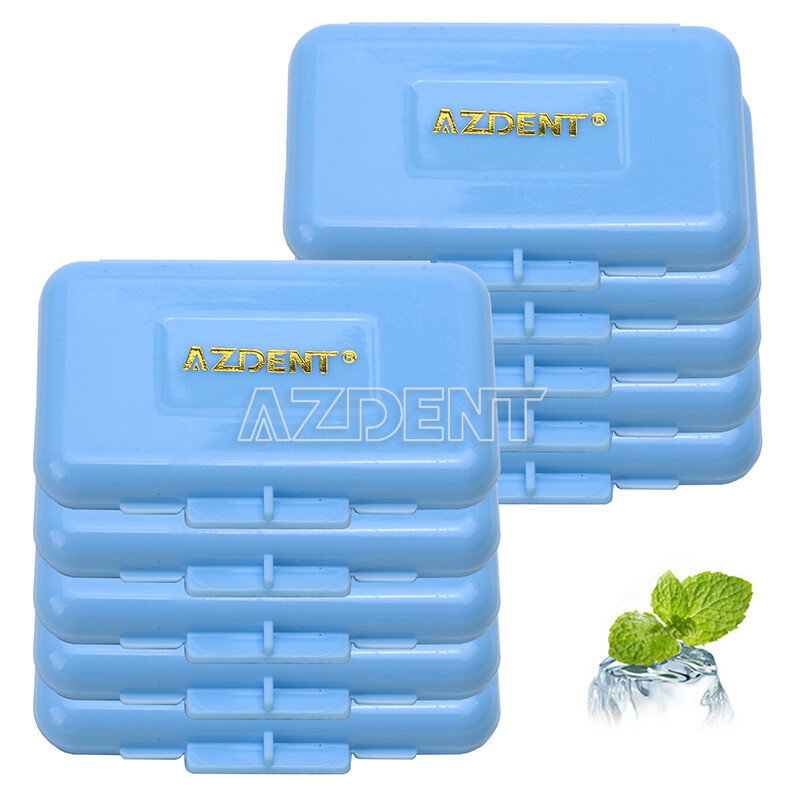 250Pcs Dental Orthodontic Ortho Waxes Blue-Mint Scent F Braces Gum Irritation