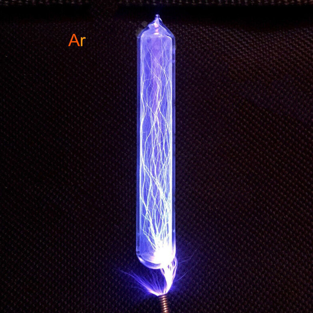 5 Rare Luminous Gas In Sealed Glass 99.999% Pure Krypton Helium Neon Argon Xenon