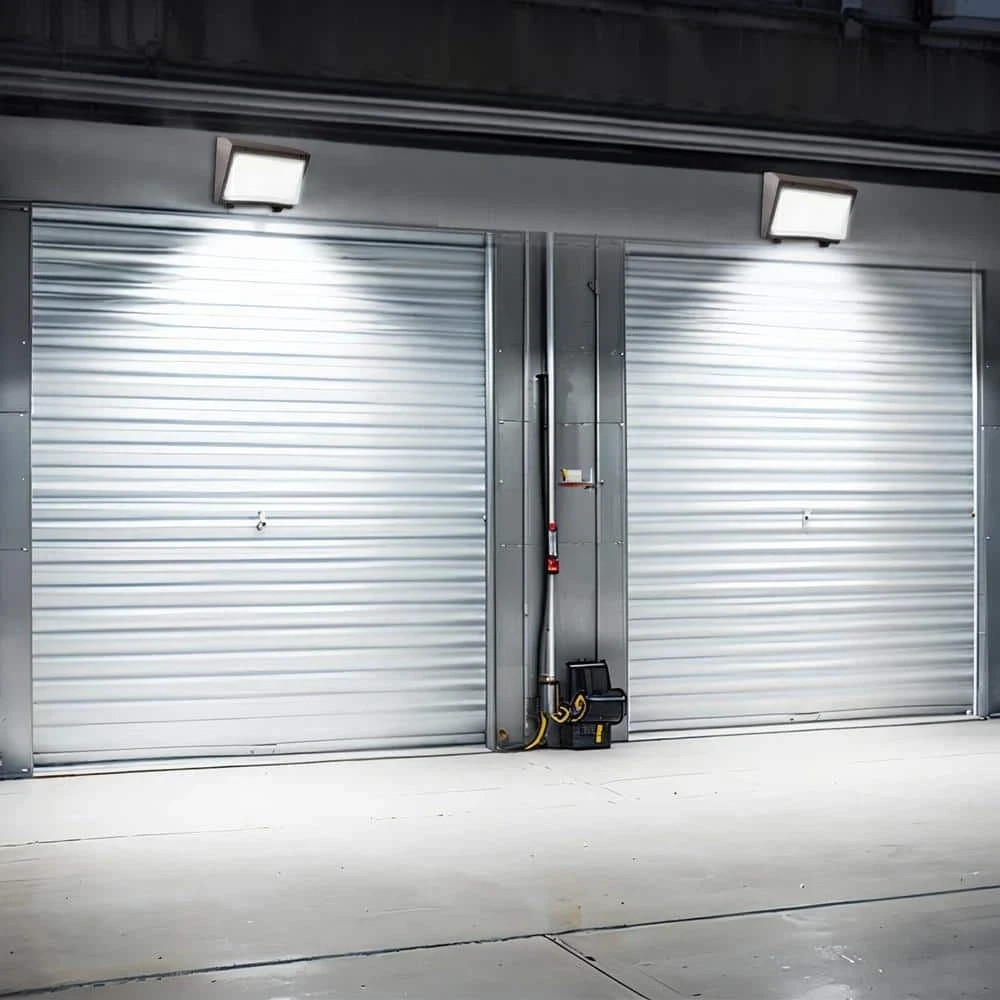 40/60/80- Watt 10000 Lumen Integrated LED Bronze Dusk to Dawn Wall Pack Light,