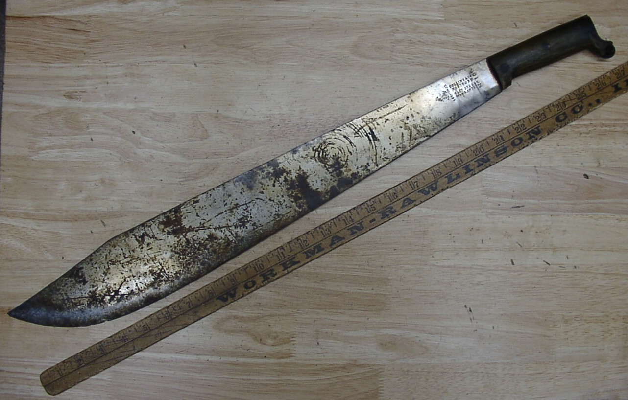 Early U.S. Army Experimental Collins Legitimus Hartford No. 157 Machete Sword
