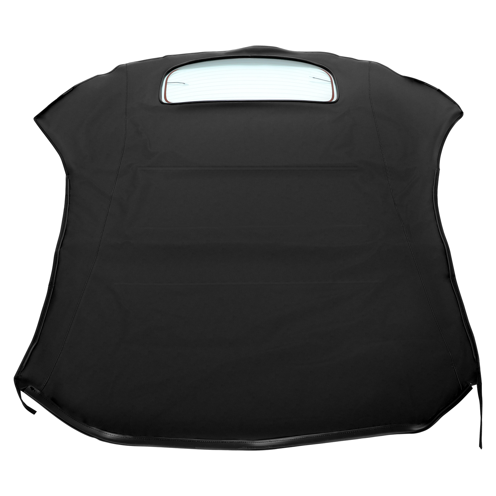 Black Convertible Soft Top Heated Glass Window For Volkswagen Beetle 2003-2010