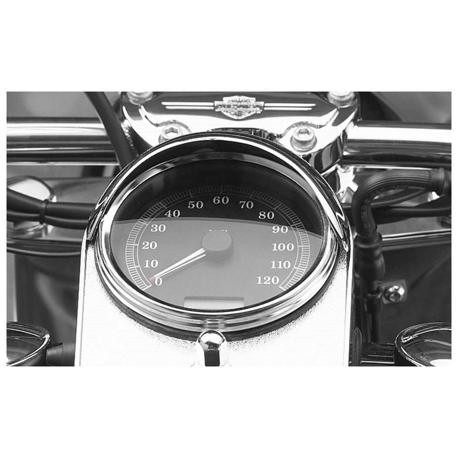 National Cycle Speedometer Cowl Chrome N7840