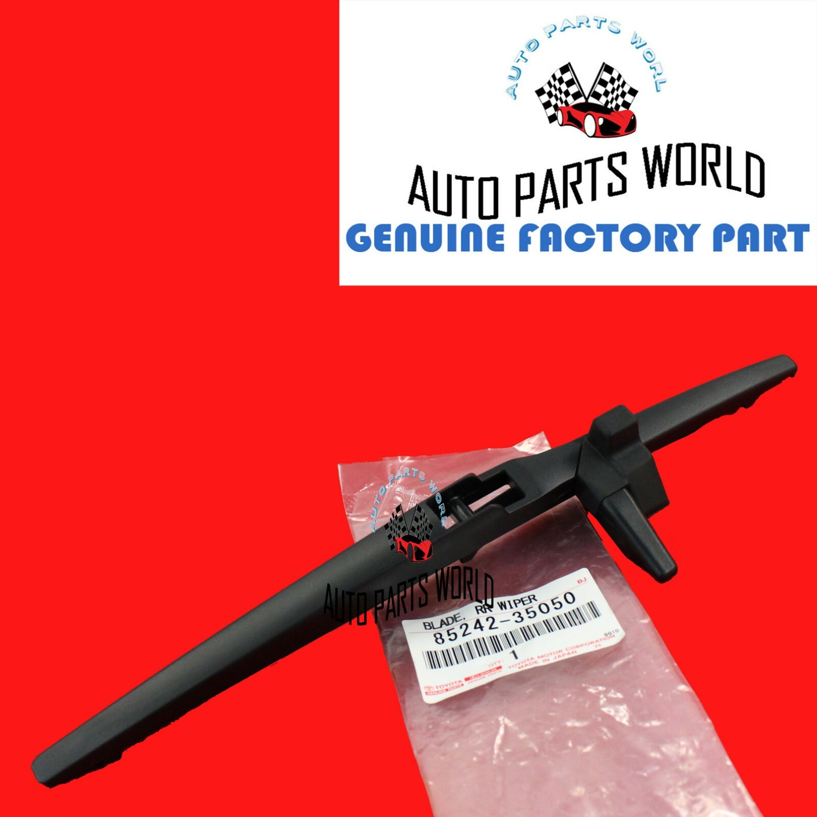 NEW GENUINE OEM TOYOTA 2010-2023 4RUNNER REAR WINDOW WIPER BLADE 85242-35050
