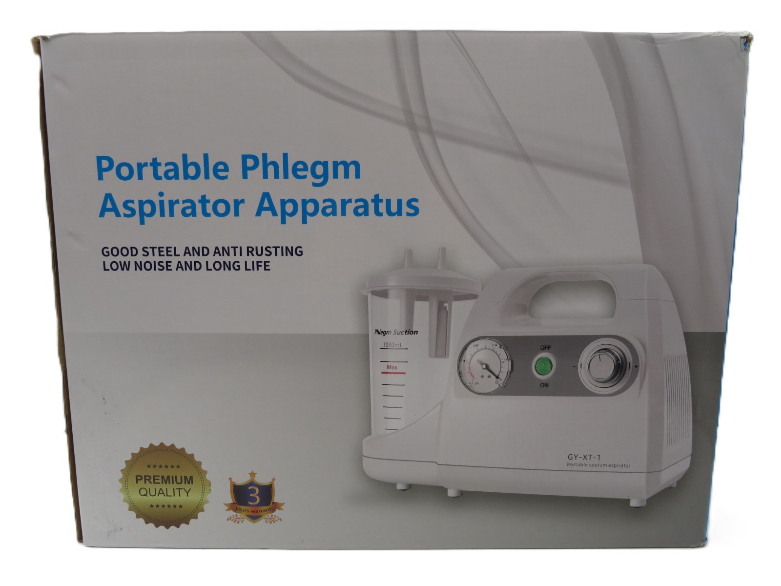 Portable Phlegm Aspirator Vacuum Apparatus GY-XT-1