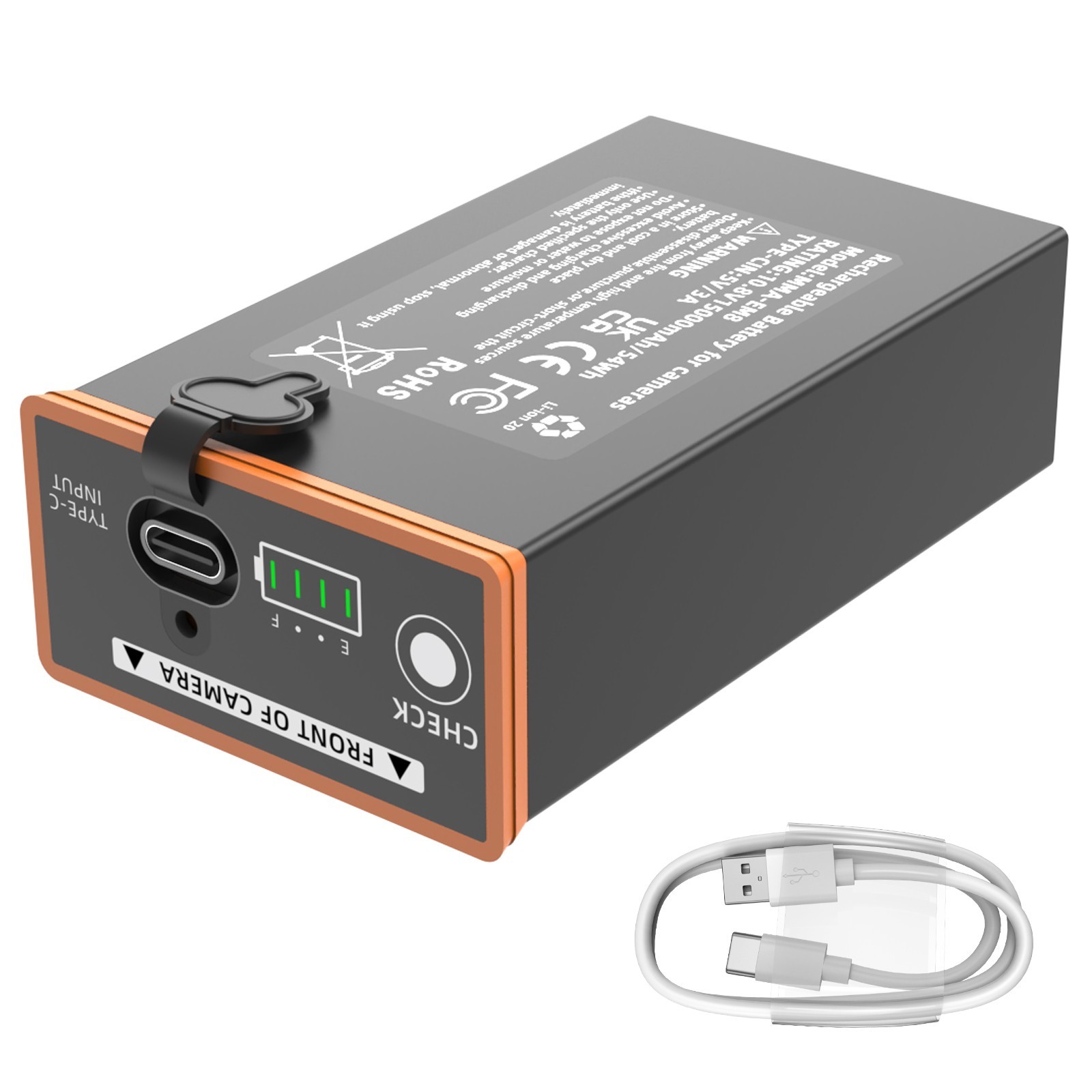 2 Packs Moultrie Power Mag MMA-EM8 5000Ah Battery For Edge Cellular Trai Camera