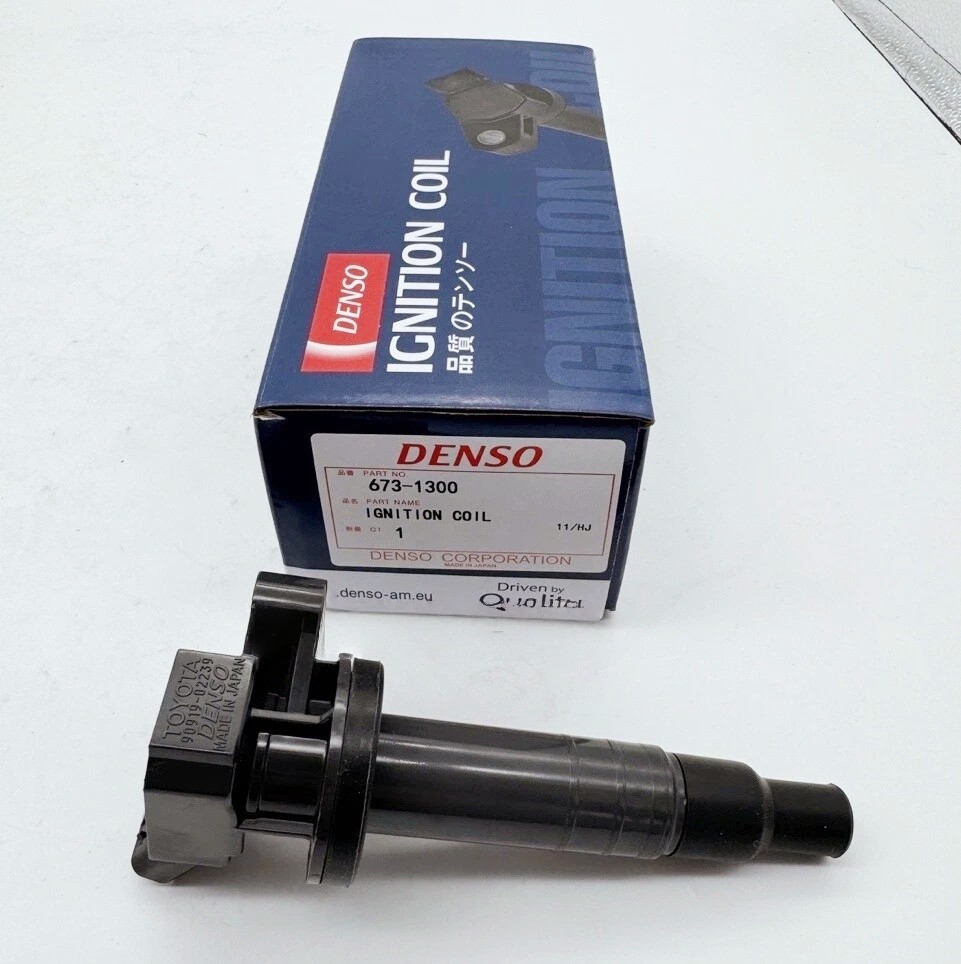 4X DENSO Ignition Coil For Toyota Corolla Celica Matrix 1.8 673-1300 90919-02239