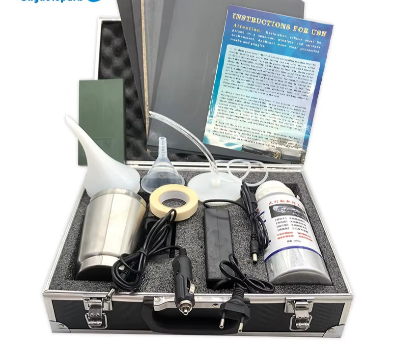 Car Headlight Polishing Restoration Kit 800ML  Repair Liquid Polymer ToolBox