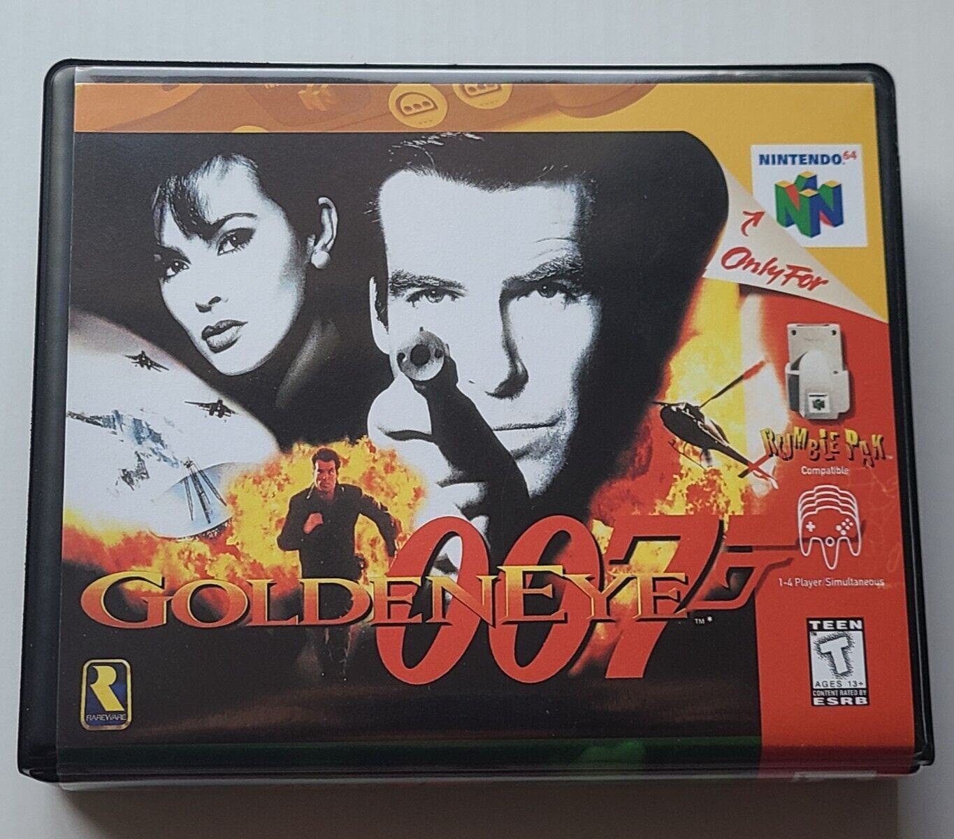 Goldeneye 007 CASE ONLY Nintendo 64 N64 Box BEST Quality Available