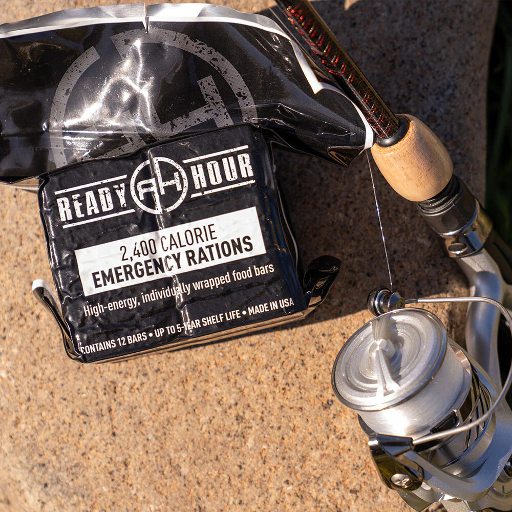 Emergency Food Ration 12 Bar pack 2,400 Total Calories 5 Year Shelf Life