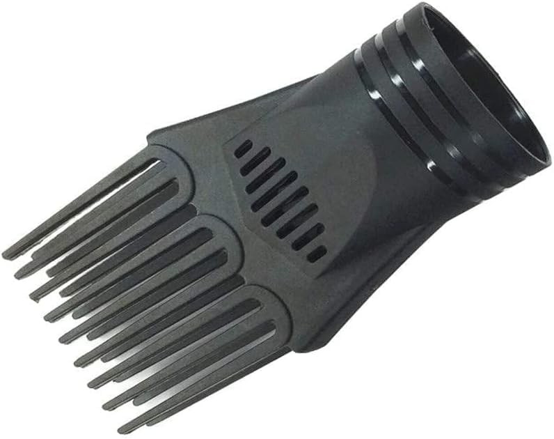 2Pcs Black Plastic Universal Blow Hair Dryer Comb Attachment for...