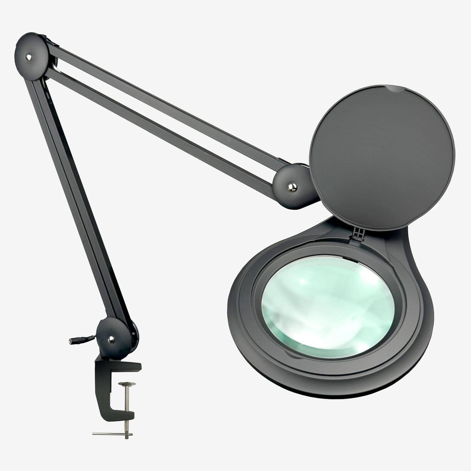 ESD LED Magnifying Lamp w/ Clamp for PCB Soldering, Electronics Repair