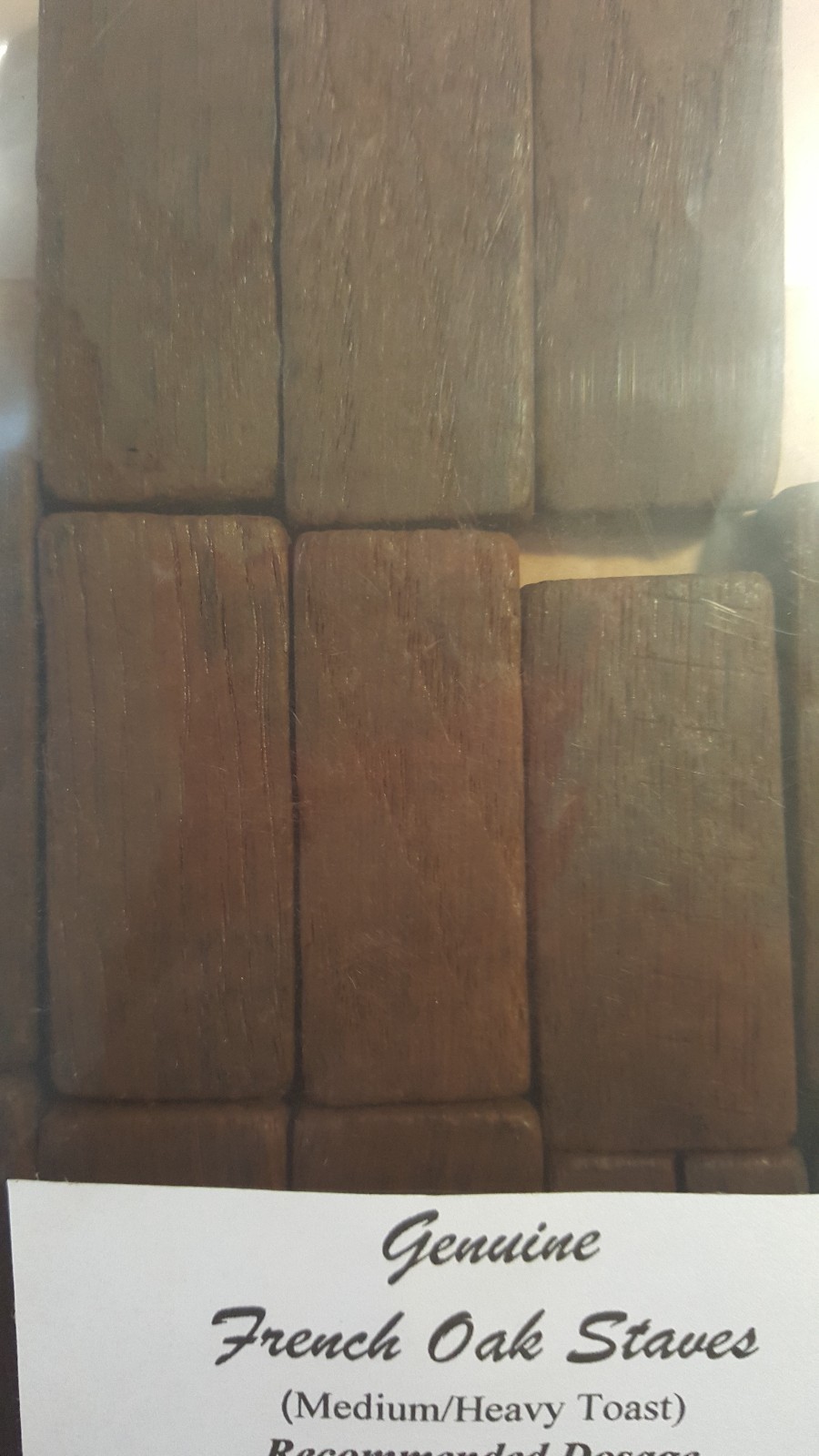 French Oak Staves Toasted 100g/500g/1kg Homebrew for Bourbon / Whisky /Rum/ Wine