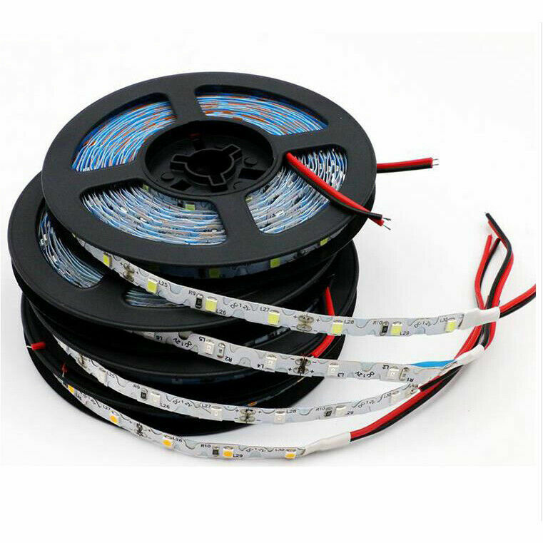 16FT S Shape Sign SMD 2835 300 LED Strip Light DC12V Flexible Lamp Easy Bend 6mm