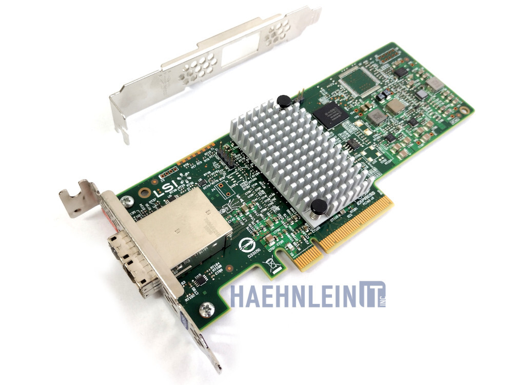 Broadcom LSI SAS 9300-8e SATA / SAS HBA 8port HBA SFF-8644 12G PCIe x8 IT-Mode
