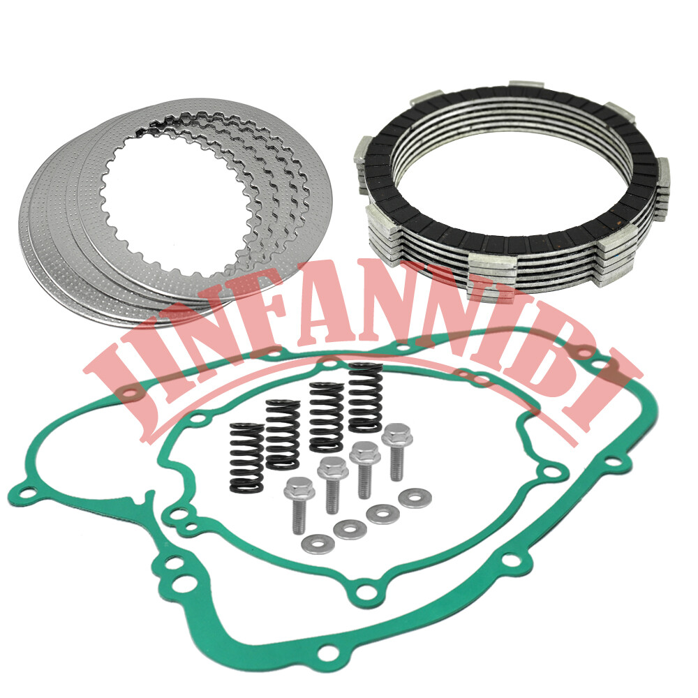 Clutch Plates w/ Springs Gaskets Kit for Kawasaki KX80 KX85 KX100 KX112 1998-24