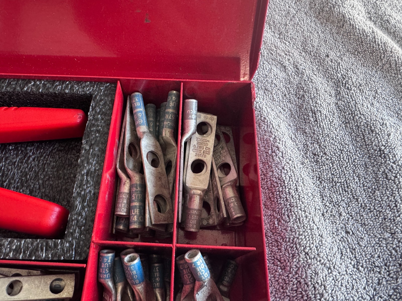 Burndy Compression System Ratcheting Crimper Y1MRTC Kit