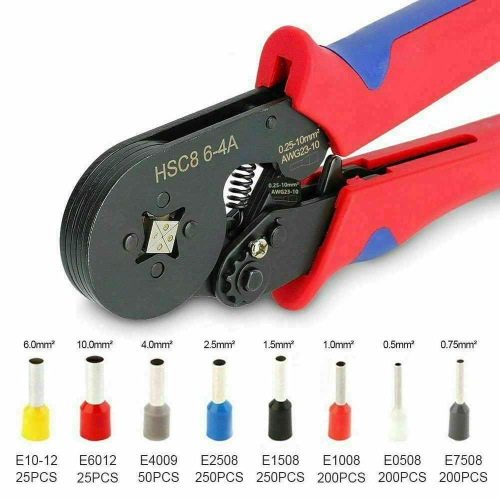 1200PCS Connectors Cord Wire Crimp Cable Pin End Bootlace Ferrule Terminals Kit