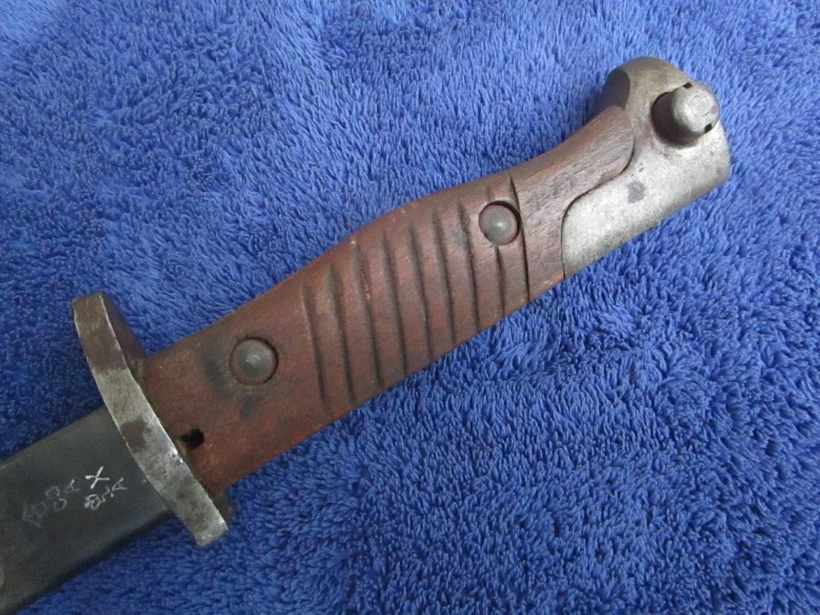 RARE ORIGINAL US M1913 REMINGTON BAYONET AND SCABBARD MAUSER RIFLE CONVERSION