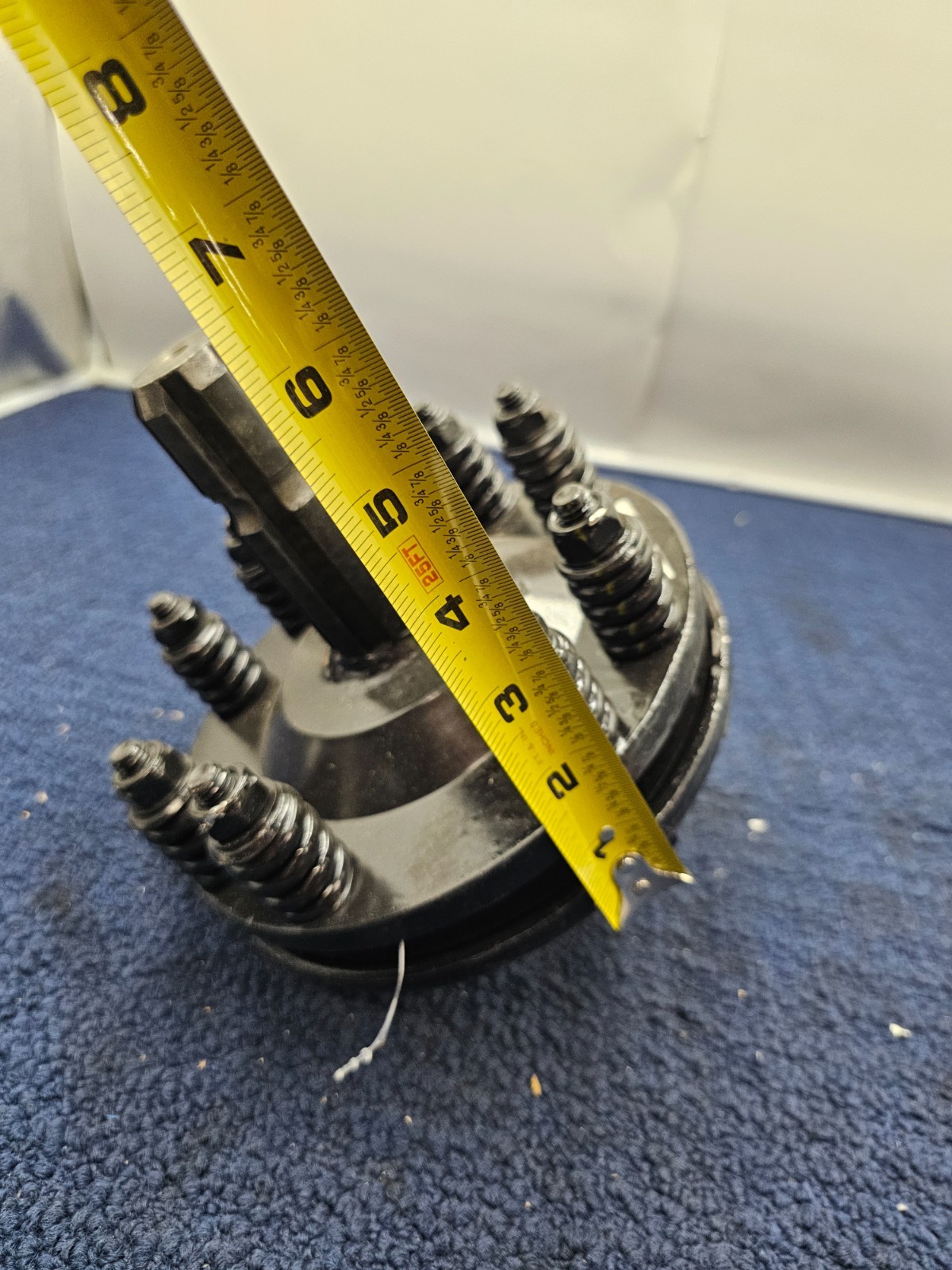 Slip Clutch PTO Slip Clutch, 6 Spline Ends Adjustable Rotary Cutter, Steel Black