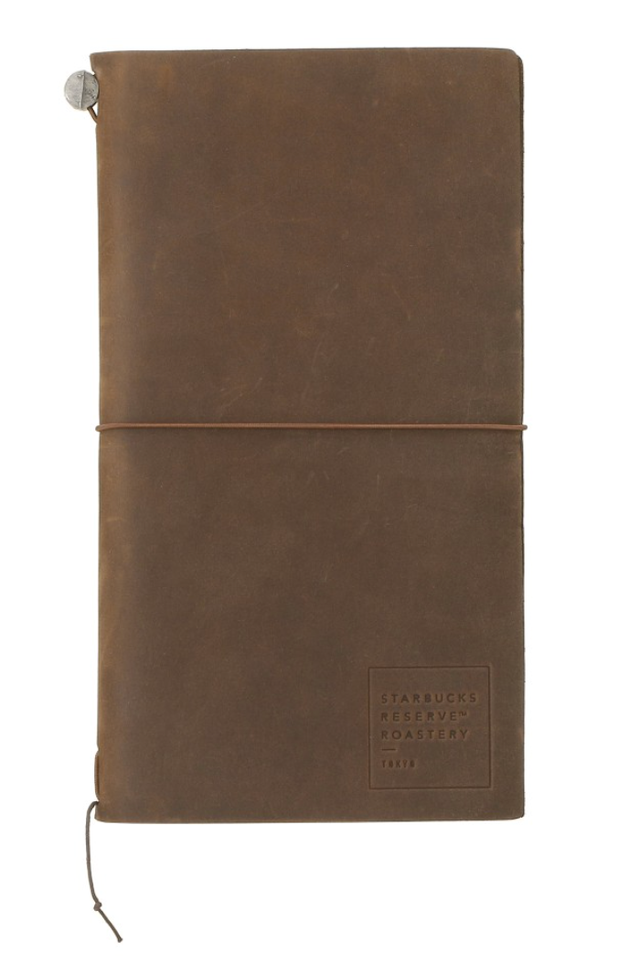 Starbucks Reserve Roastery Tokyo Traveler's Notebook Brown Tokyo Exclusive